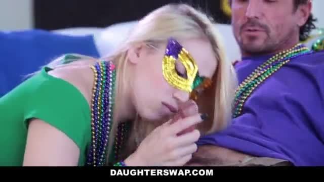 Daugherswap - hot teens fuck dads during mardis-gras